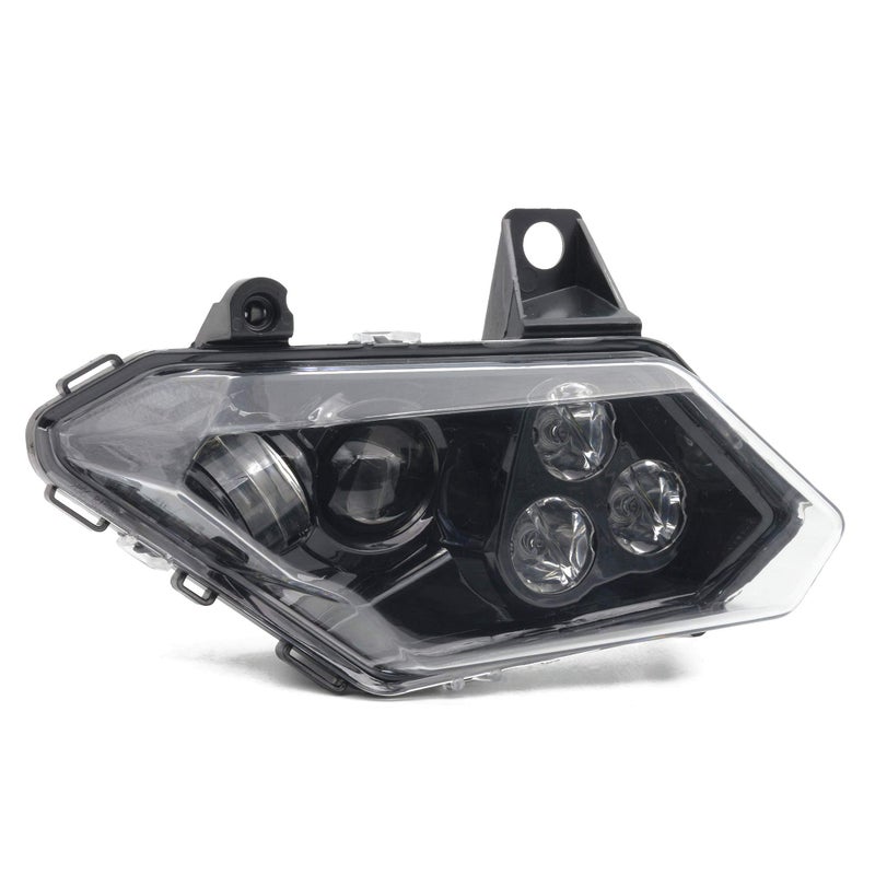 CPOWACE Passenger LED Headlight Assembly for X3,LED Head lamp High/Low Beam Clear Lens Compatible with Can Am Maverick X3 Max XDS XRS R Turbo DPS 2017-2021 - Image 2